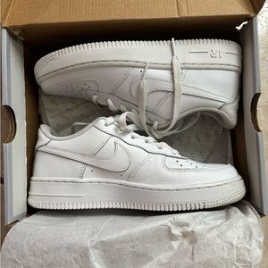 Nike White AF1 Sneakers